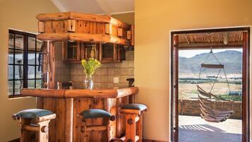 Romantisches Ferienhaus, 1 Schlafzimmer, Talblick | 1 Schlafzimmer, hochwertige Bettwaren, individuell dekoriert