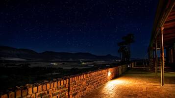 Front of property – evening/night