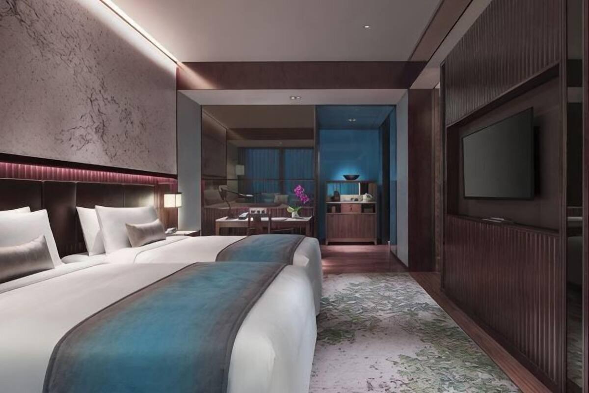 Minibar, in-room safe, desk, blackout drapes