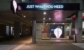 Voorkant van accommodatie