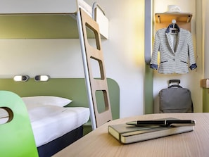 Desk, iron/ironing board, free WiFi, bed sheets