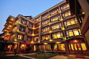 Fassade der Unterkunft