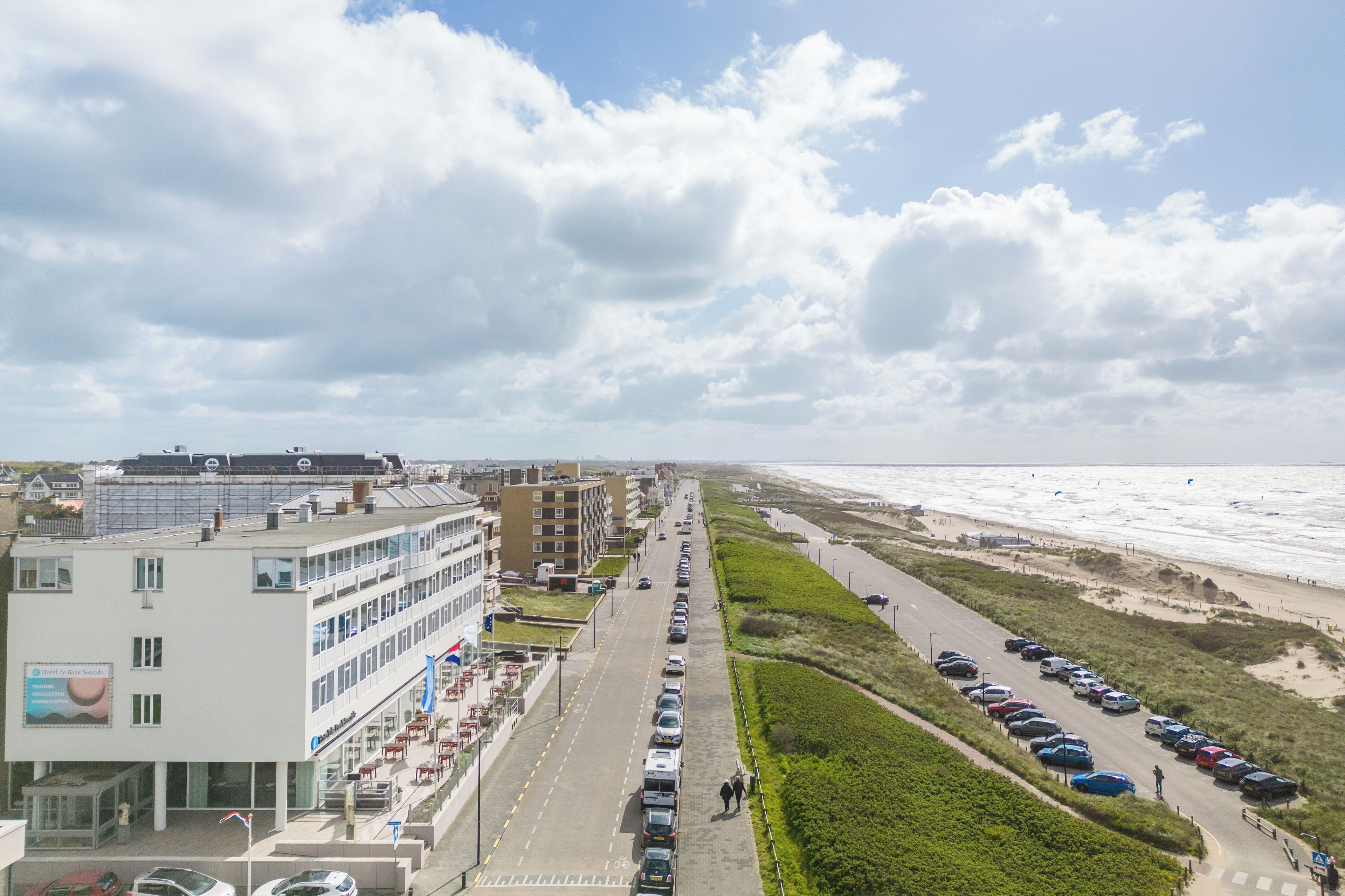 Overnatningsstedets facade