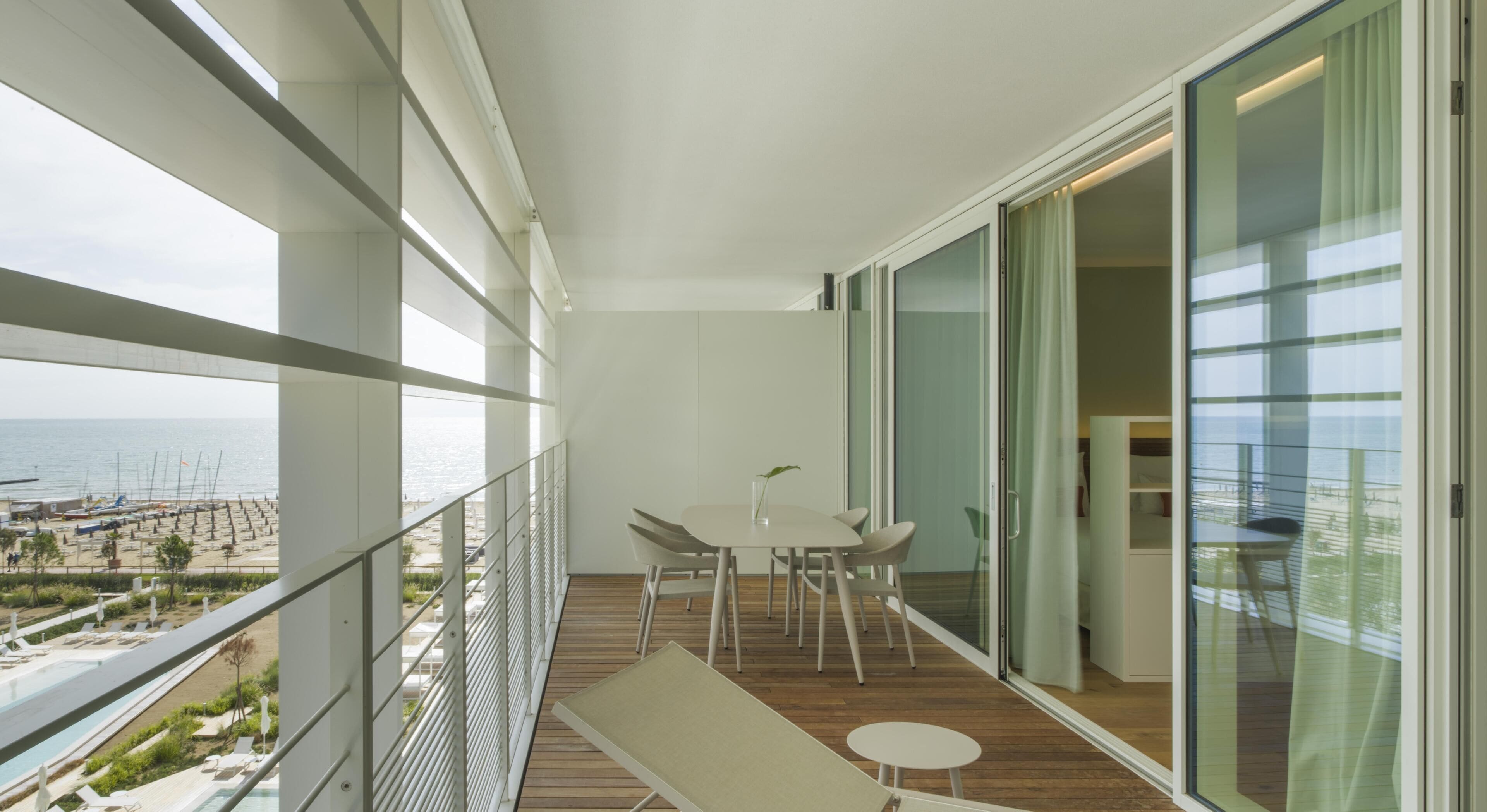 superior suite, 2 bedrooms, terrace, partial sea view | view from room