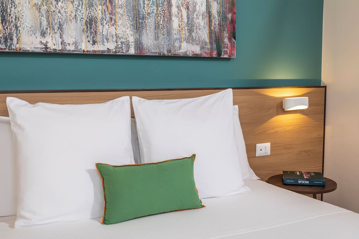 Habitación doble superior, Terraza (Nostrale) | Sábanas de algodón egipcio y ropa de cama de alta calidad