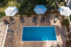 Luxury Villa, 3 Bedrooms, Terrace, Sea View | View from room