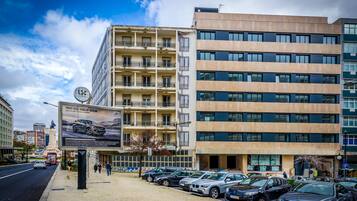 Majoituspaikan julkisivu