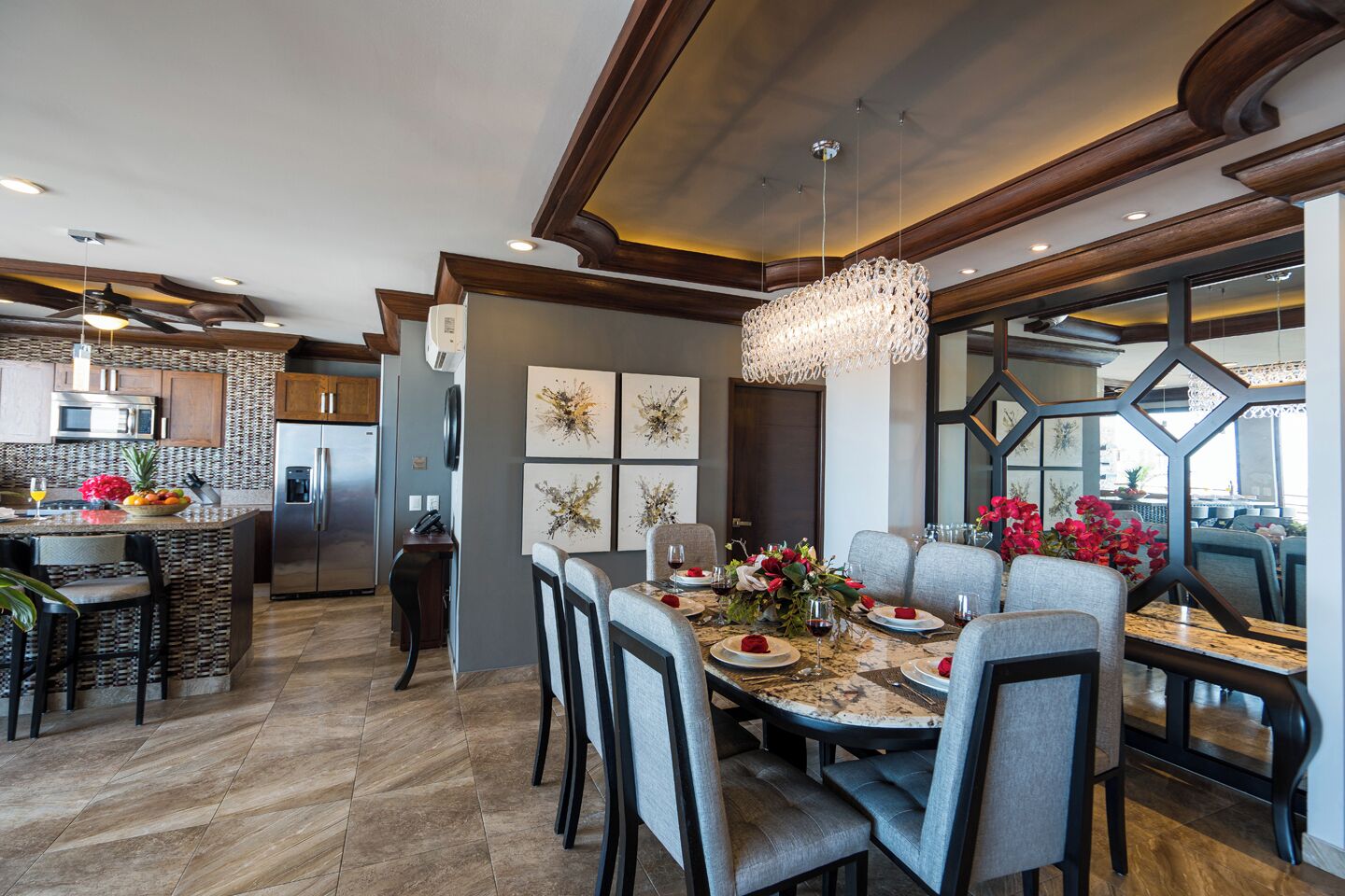 Departamento de lujo | Comedor