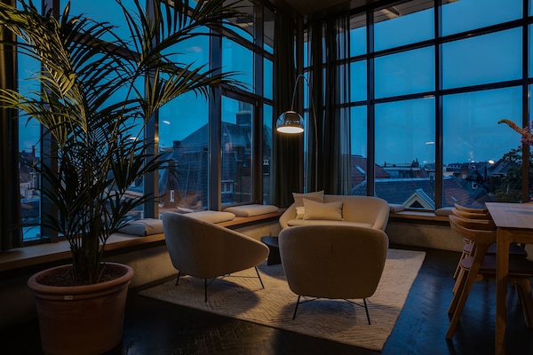 Superior-Suite, Stadtblick | Hochwertige Bettwaren, Daunenbettdecken, Minibar, Zimmersafe