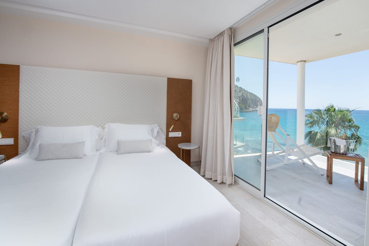 Suite Deluxe, terrasse, vue mer (hot tub)