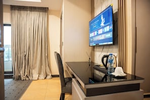 Habitación Deluxe | 1 dormitorio, ropa de cama de alta calidad, decoración individual