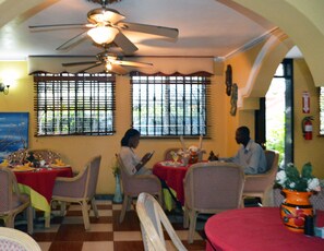 Couples dining
