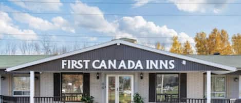 Fachada da propriedade