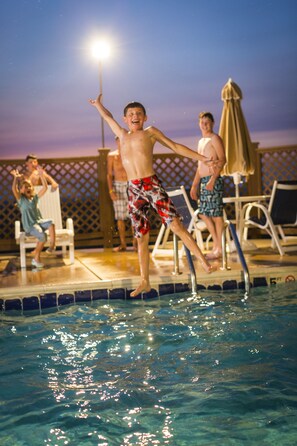 Seasonal outdoor pool