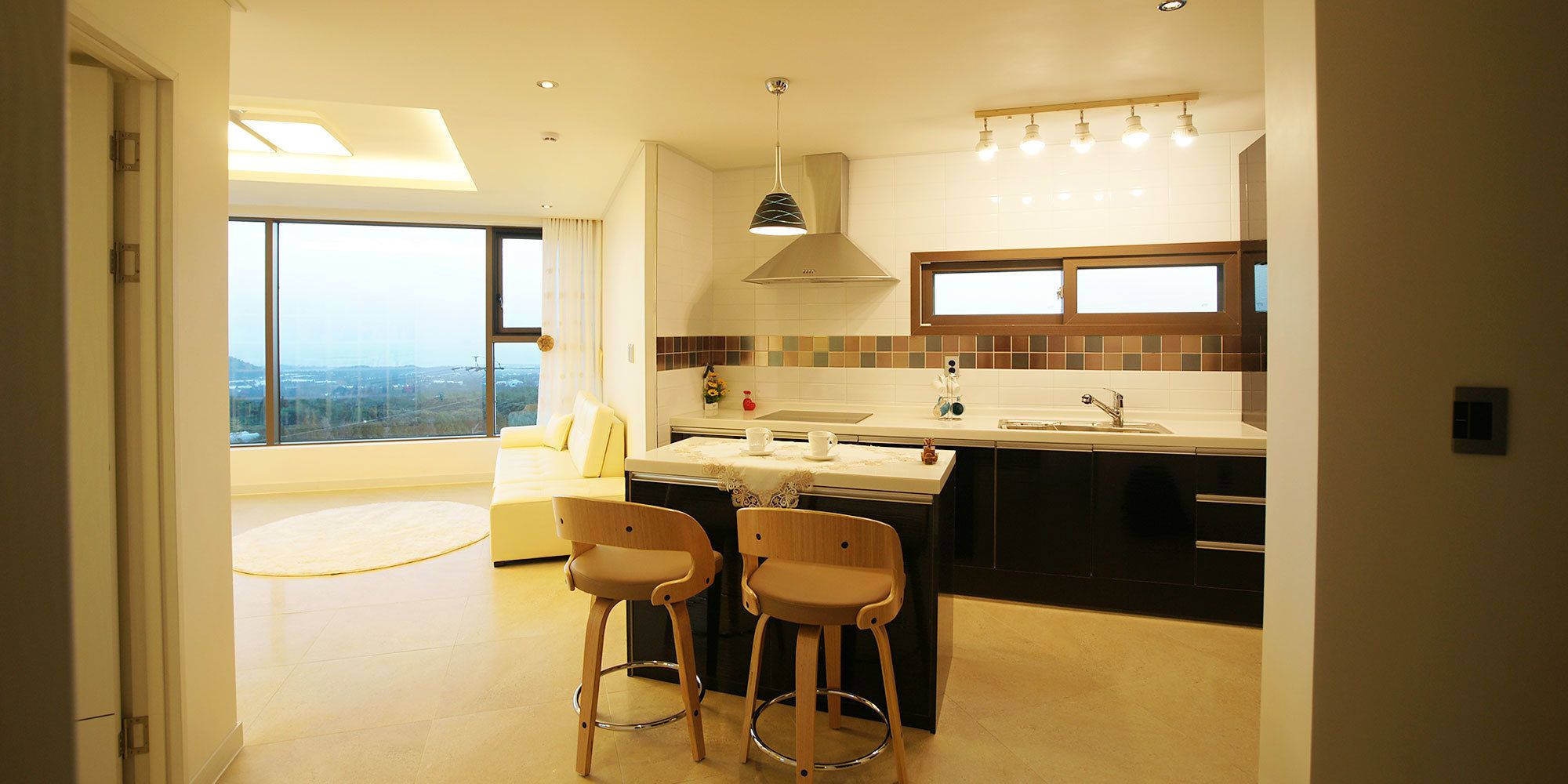 fridge, microwave, electric kettle, rice cooker