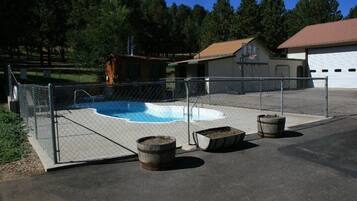 Seasonal outdoor pool