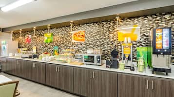 Free daily continental breakfast