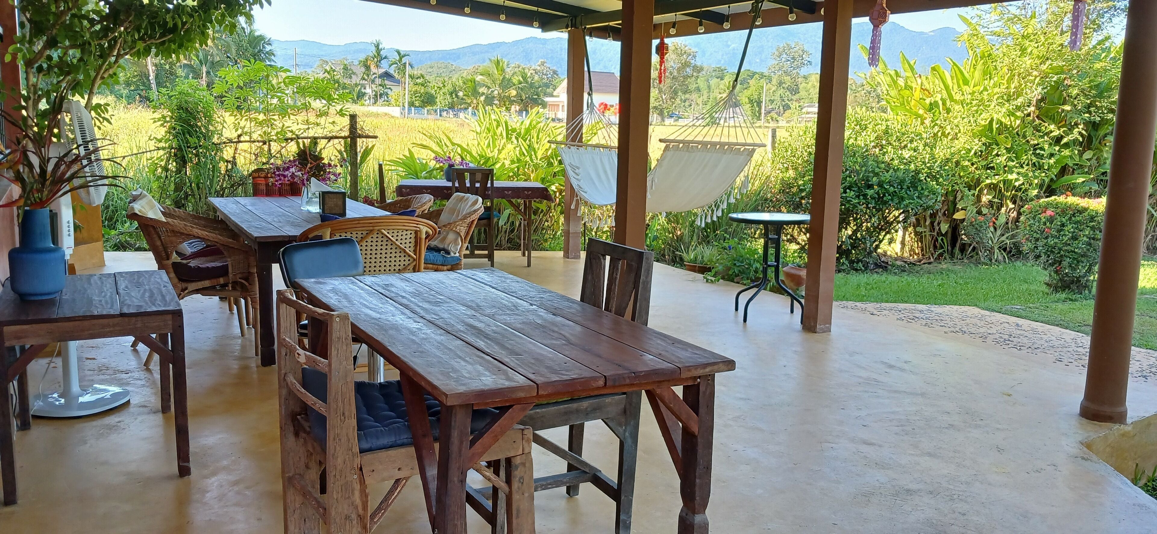 breakfast, lunch, dinner served; international cuisine