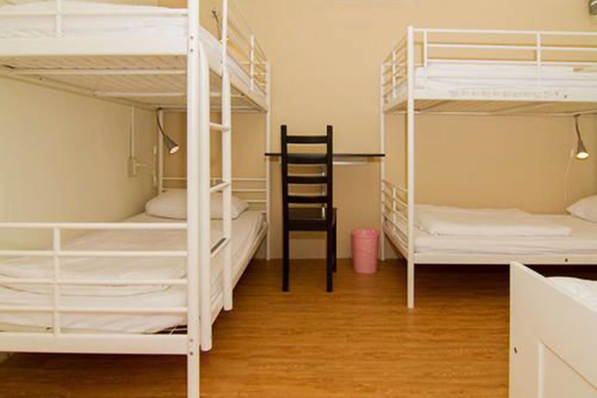 Blackout curtains, iron/ironing board (on request), rollaway beds