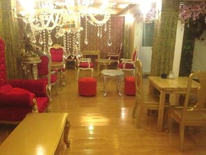 Zona de estar del vestíbulo