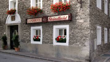 Fassade der Unterkunft
