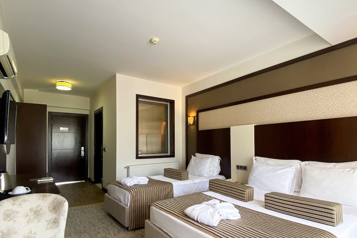 1 bedroom, premium bedding, down duvets, minibar