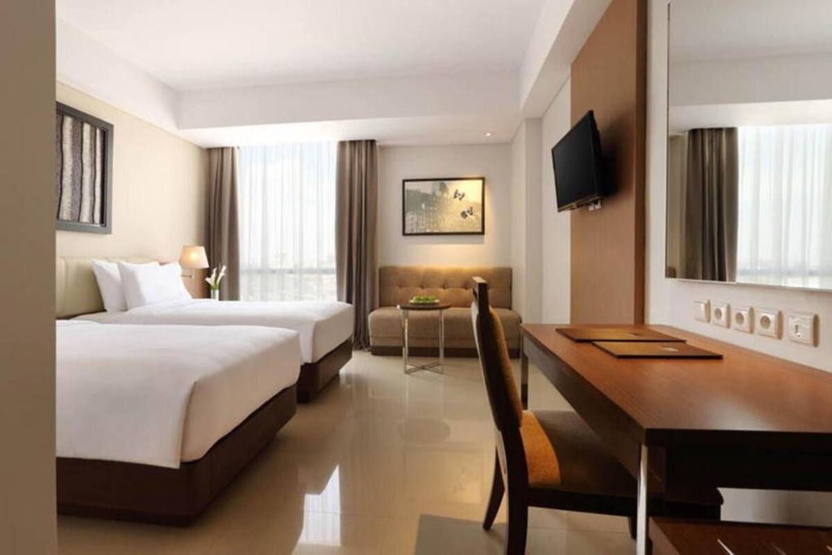 ตู้นิรภัยในห้องพัก, โต๊ะทำงาน, Wi-Fi ฟรี, ผ้าปูที่นอน
