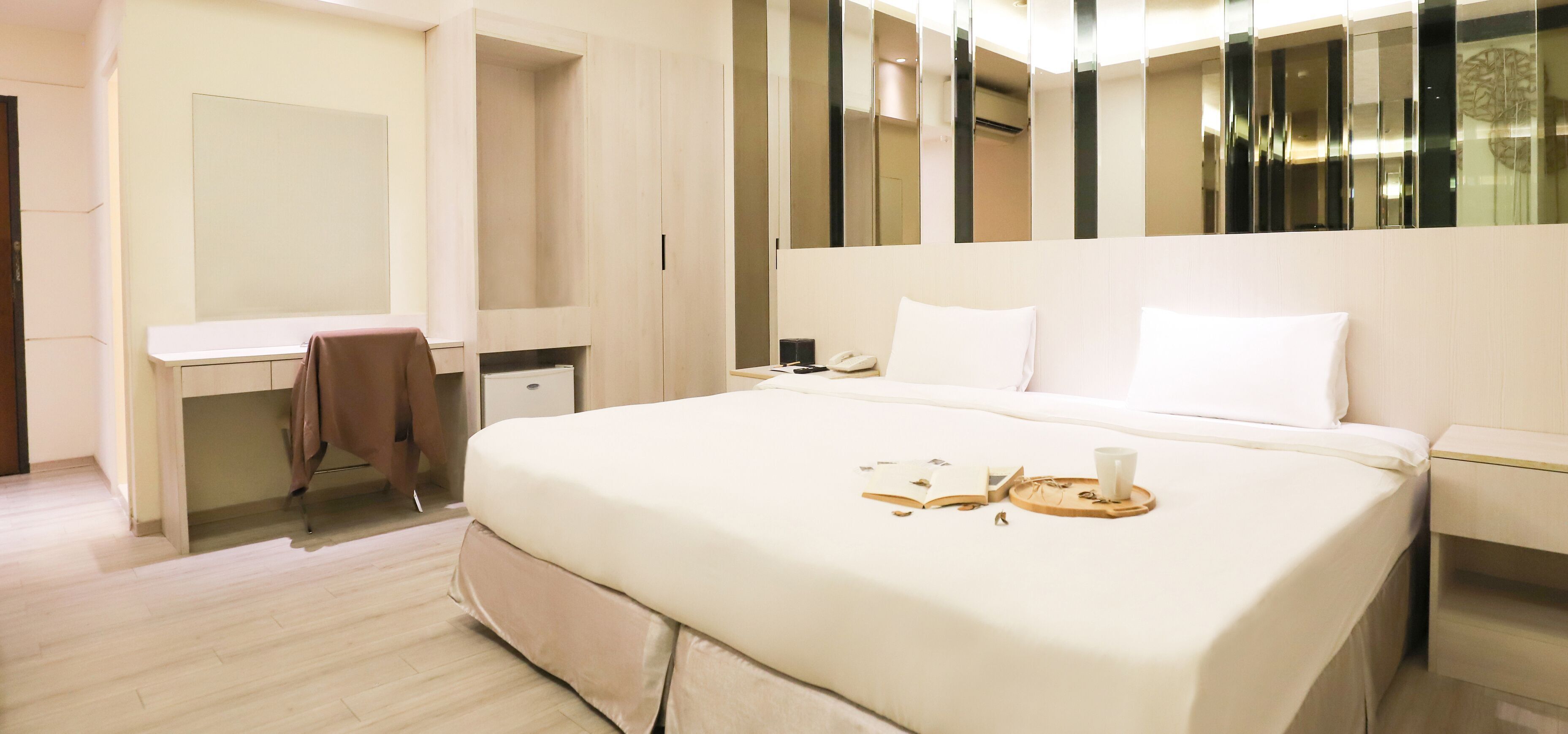 Premium bedding, down duvets, in-room safe, individually decorated