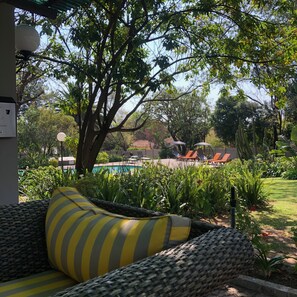 Casa de campo executiva | Vista para o jardim