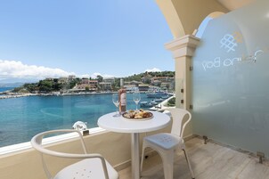 Deluxe dubbelrum - havsutsikt | Balkong