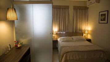 Chambre Double Luxe | 1 chambre, draps en coton égyptien, couette en duvet d'oie