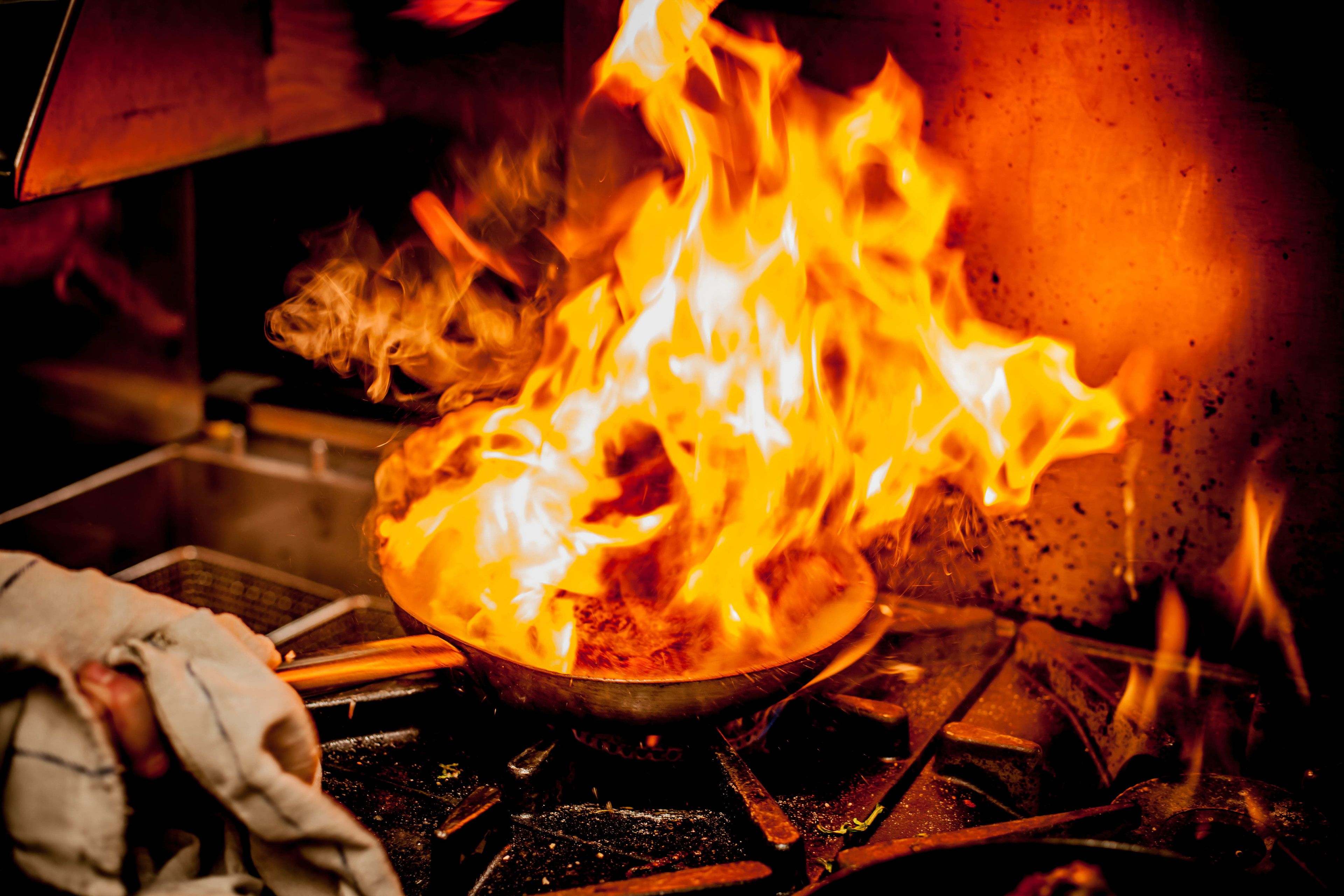 breakfast, lunch and dinner served