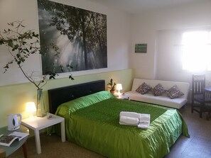 Habitación doble, baño compartido | Vista desde la habitación