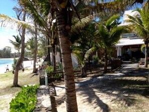 Overnatningsstedets facade