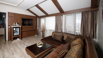 Suite Deluxe, 2 chambres, accessible aux personnes à mobilité réduite | Vue de la chambre