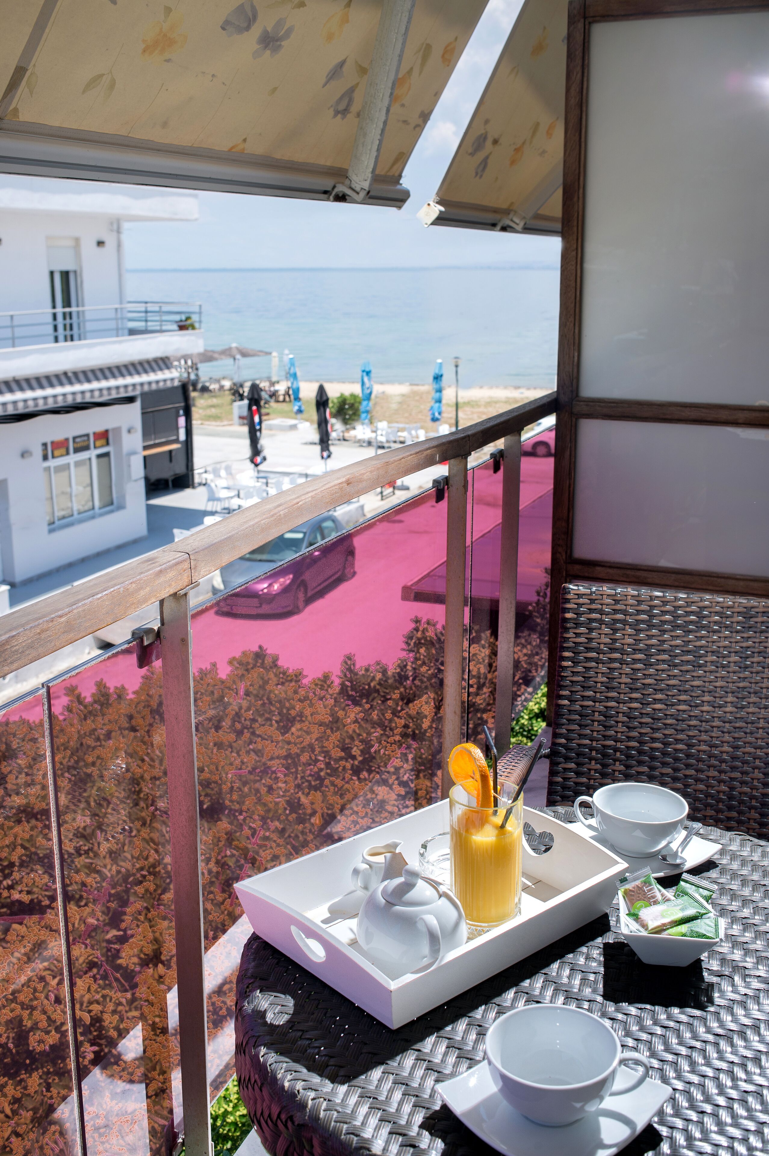 Luxury Double Room, 1 Bedroom, Non Smoking, Partial Sea View | Exterior