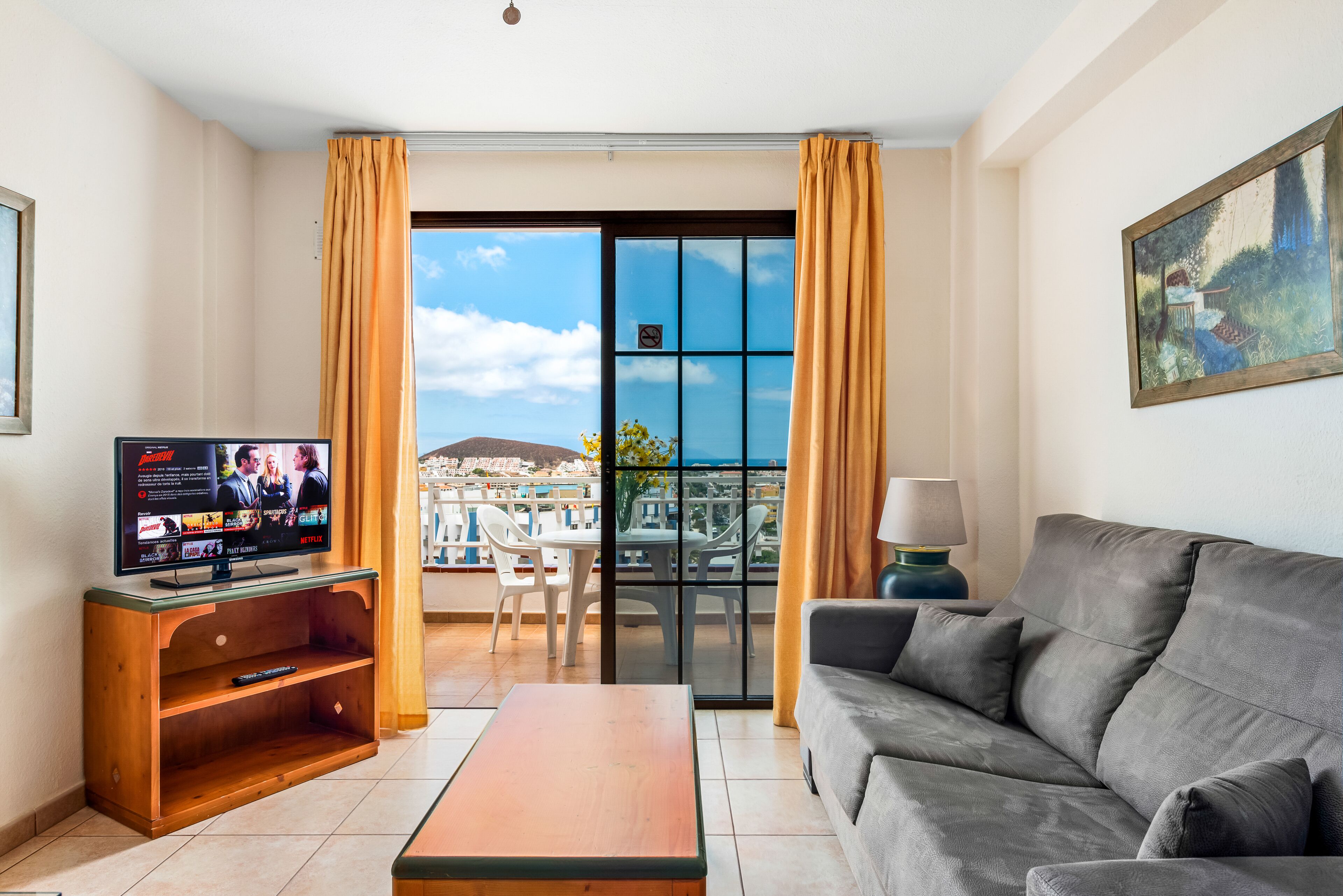 Duplex superior, 2 quartos, vista para o mar | Vista do quarto