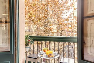 Standard Double Room, Balcony, City View | Minibar, in-room safe, desk, blackout drapes