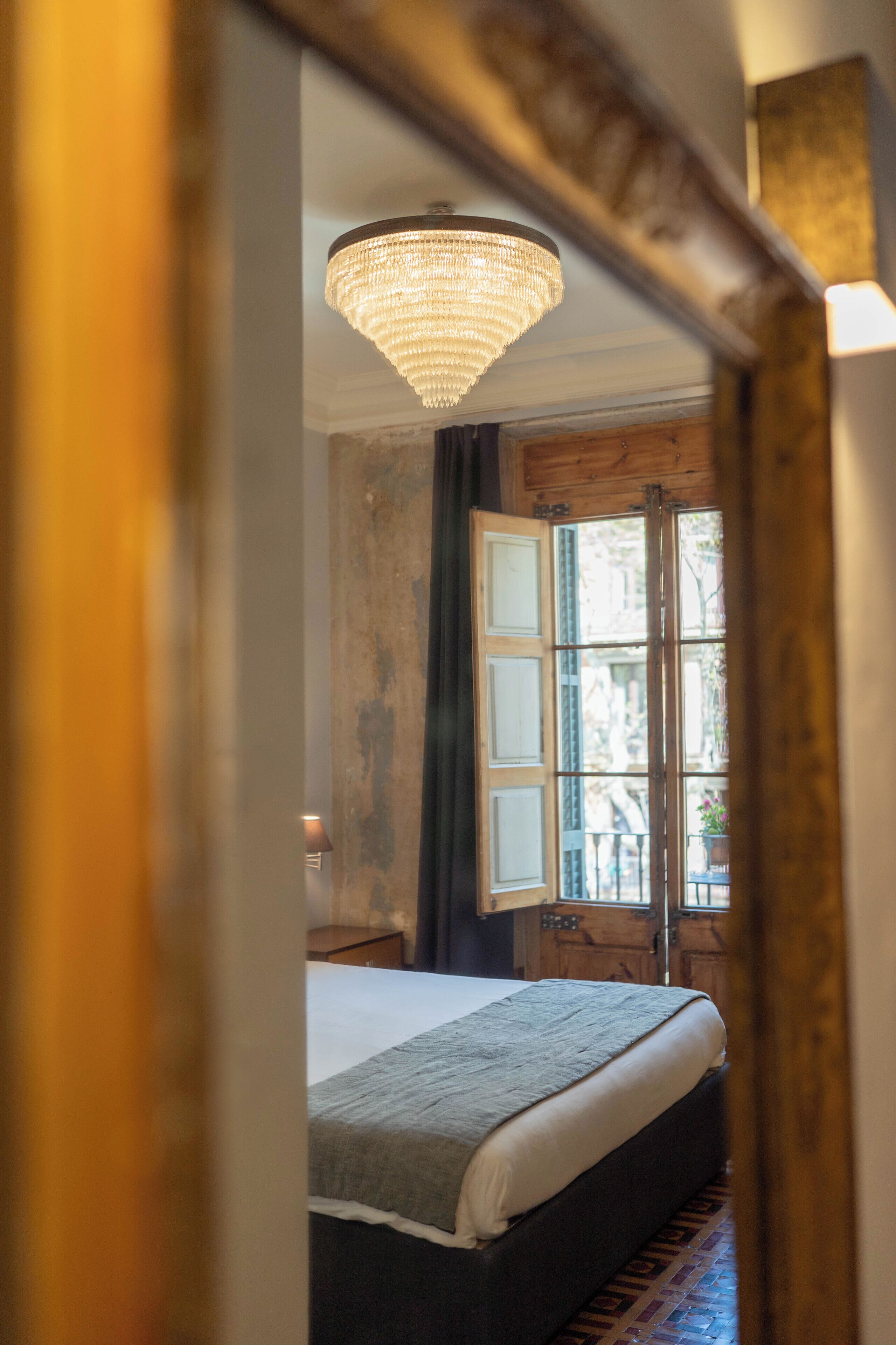 standard double room, balcony, city view | minibar, in-room safe, desk, blackout curtains