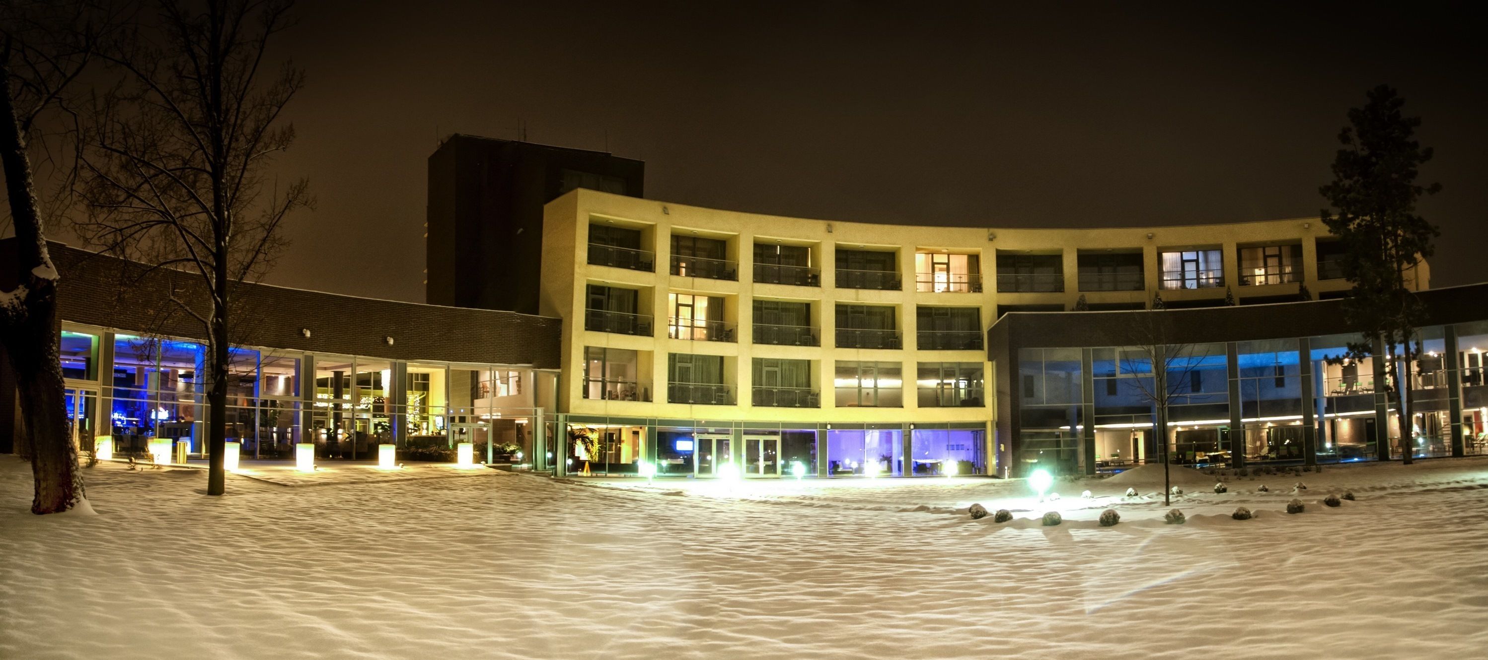 front of property – evening/night