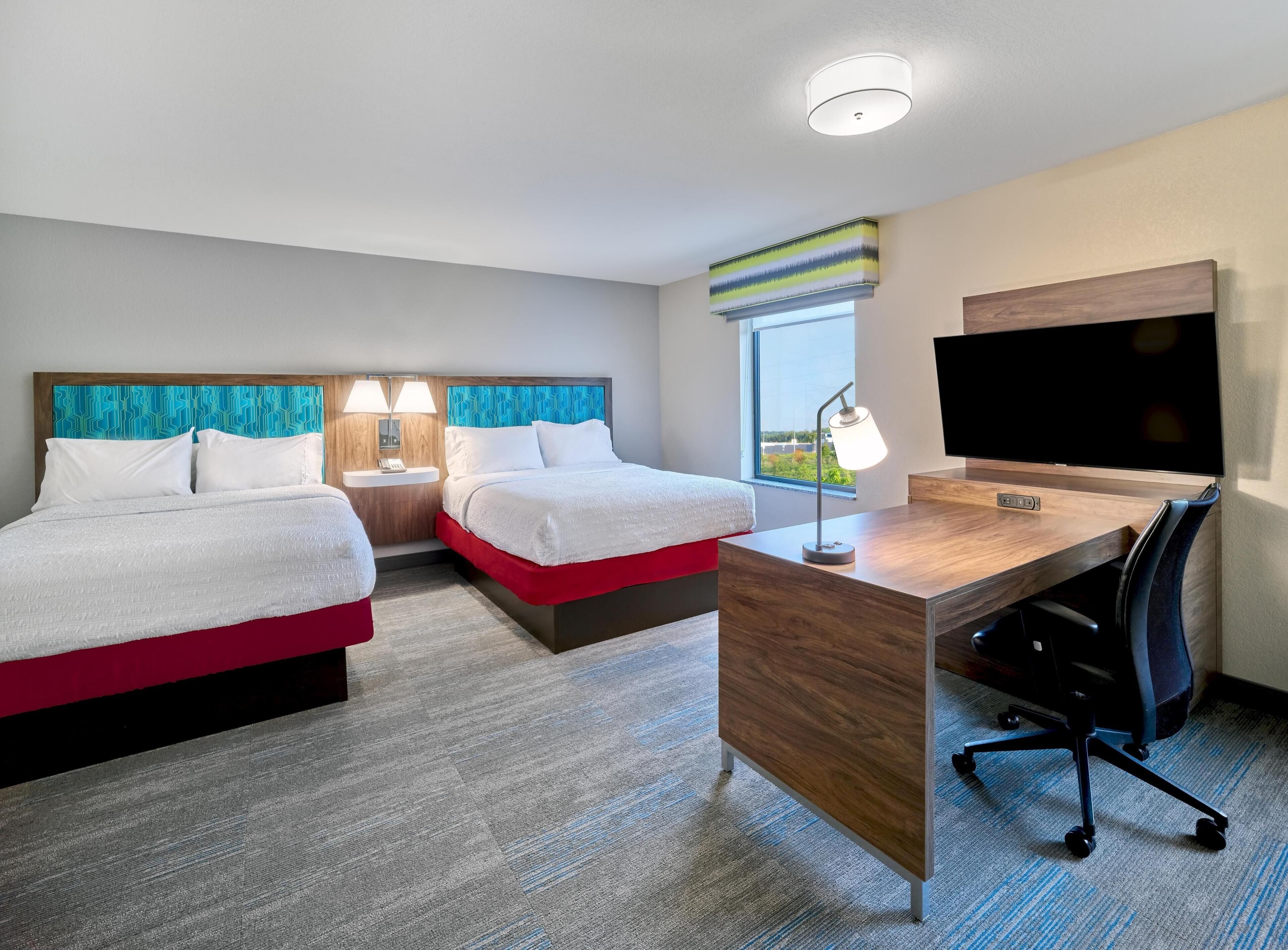 Studio, 2 giường cỡ queen, không hút thuốc, bếp nhỏ | Bộ đồ giường cao cấp, két bảo mật tại phòng 