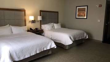 Premium bedding, in-room safe, blackout curtains, iron/ironing board