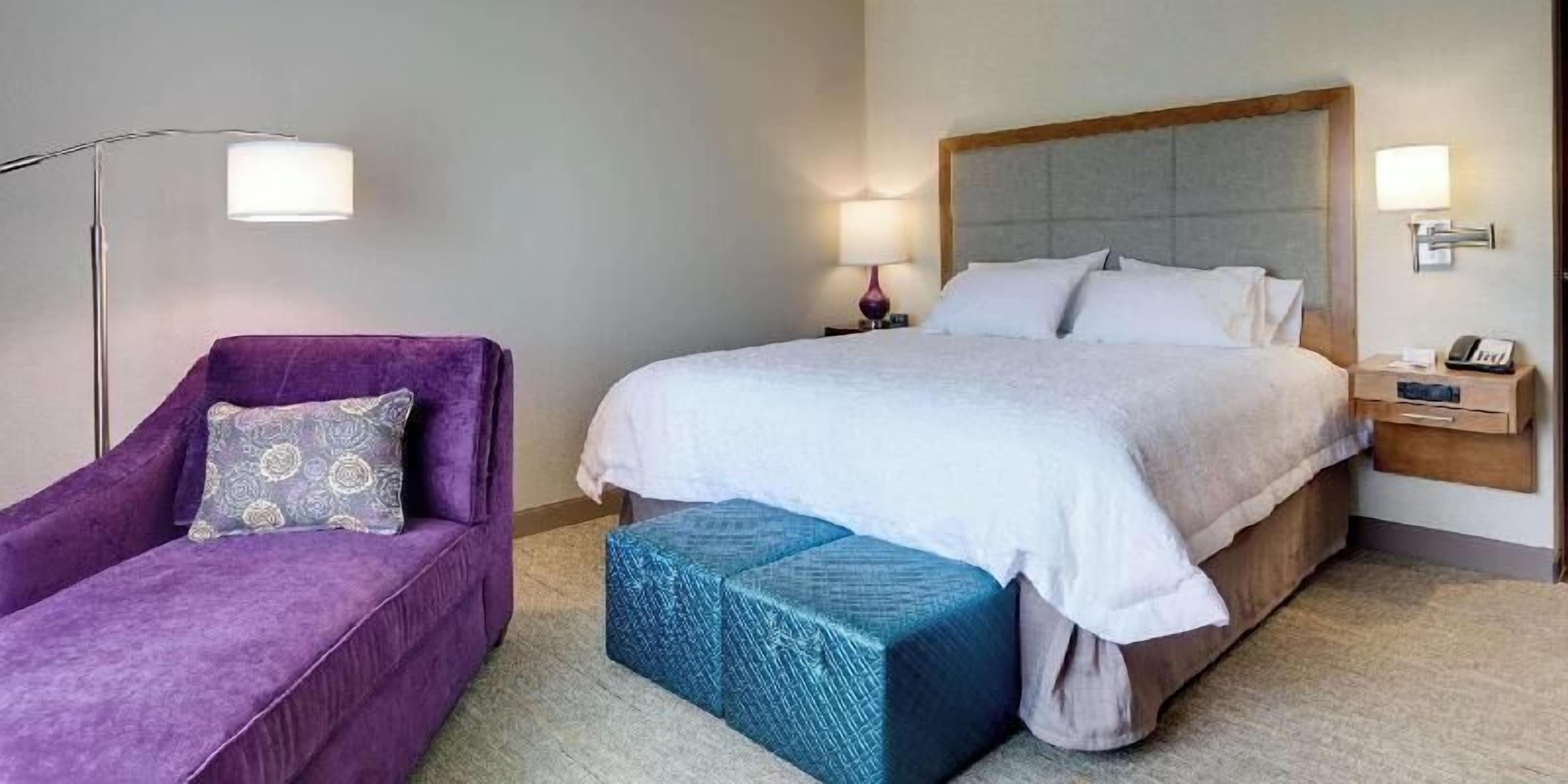 Premium bedding, in-room safe, blackout curtains, iron/ironing board