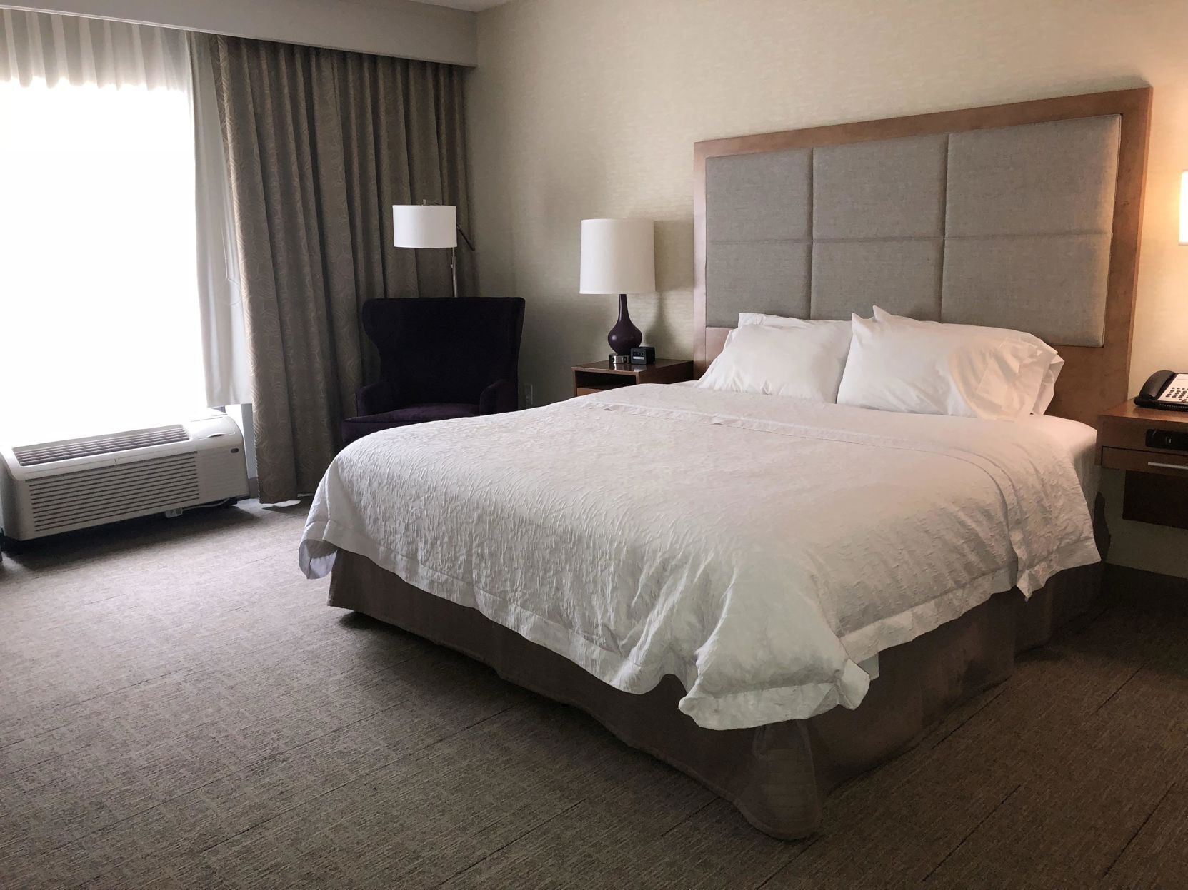 Premium bedding, in-room safe, blackout curtains, iron/ironing board