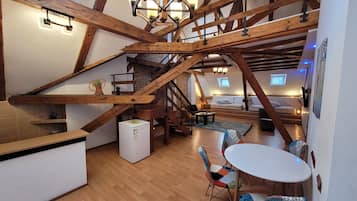 Lyxstudio | 1 sovrum, gratis wi-fi och sängkläder