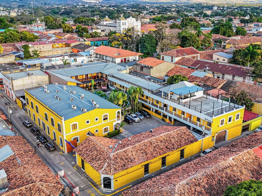 Fachada del alojamiento