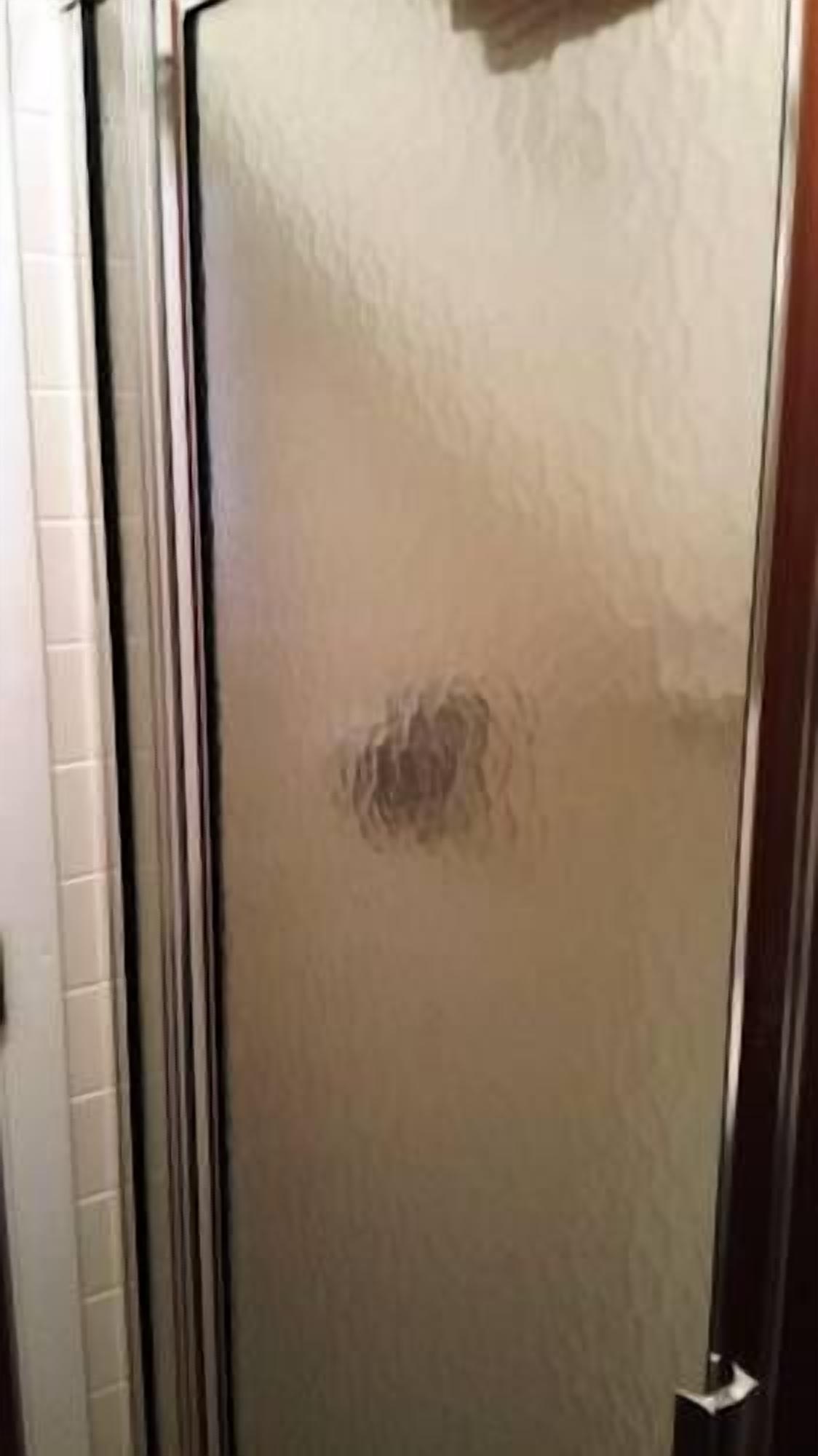 Traditional Room, 2 Double Beds, Refrigerator, Courtyard View | Bathroom shower