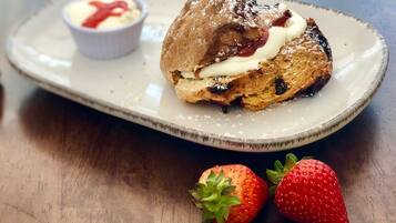 Daily breakfast for a fee
