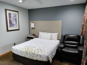 Bureau, espace de travail pour ordinateur portable, rideaux occultants