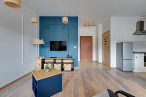 Apartment, 1 Bedroom, Balcony | 1 bedroom, iron/ironing board, free WiFi - Apartinfo Apartments - Neptun Park (Gdansk)